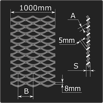 Лист ПВЛ 508*1000 ст.3сп ТУ 25.93.13-006-03876796-2019