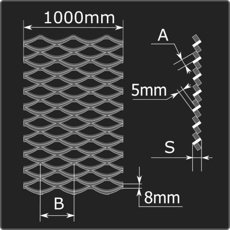 Лист ПВЛ 508*1000 ст.3сп ТУ 25.93.13-006-03876796-2019